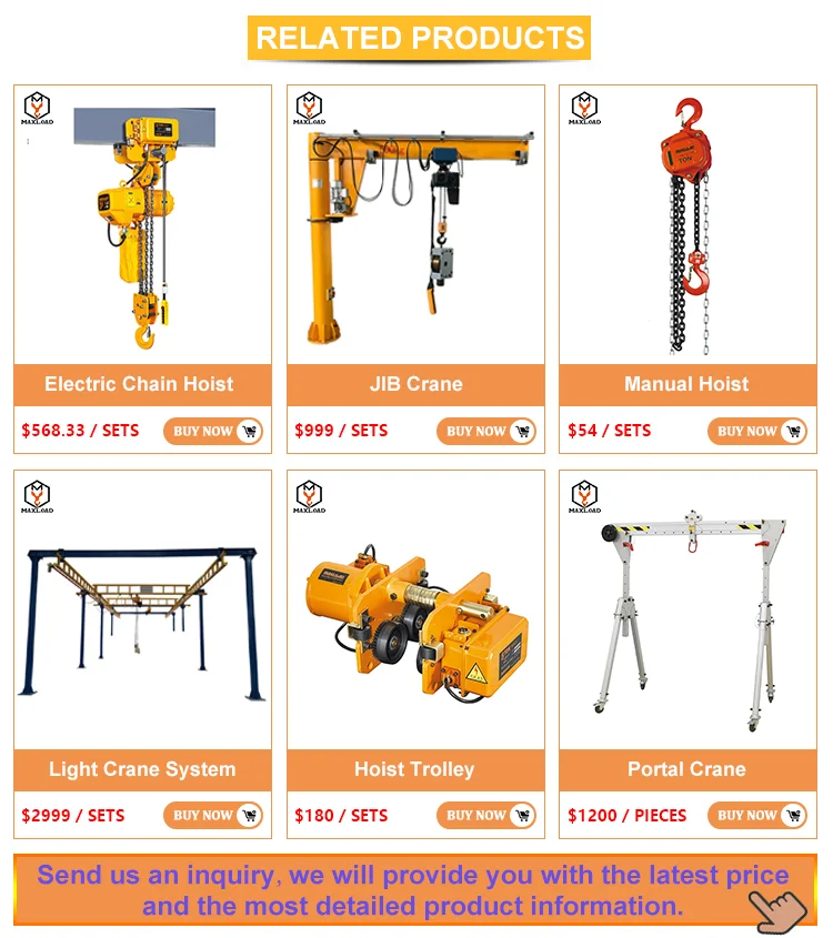 Motor 90 Degree Rotating Work Station JIB Wall Crane