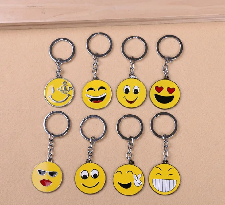 Customized Metal Keyrings Emoji Keychain Smiley Buy Emoji Keychain Smiley,Emoji Key Ring