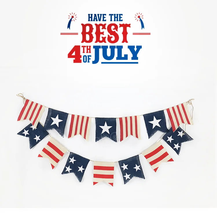 America National Day Good Flag Bunting - Buy Flag Bunting,Festival ...