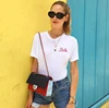 oem custom vogue tshirt printed logo loose summer women t shirt in bulk female cotton stretch t-shirt