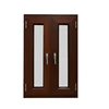 2018 High-quality wood print transfer thermal break aluminum windows with screen