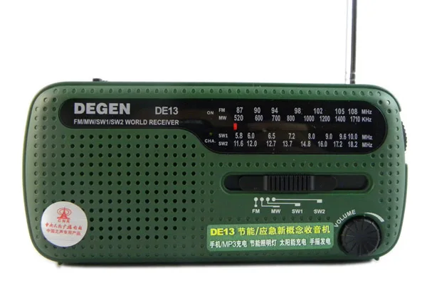 hot sale 2019 de13 fm am sw radio crank dynam