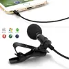 Lavalier Lapel Microphone Clip-on Omnidirectional Condenser Mic for Apple iPhone, iPad, iPod Touch, Android ect