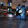 wholesale high quality customized led module p6/10 advertising display cases signs fabric led flashing dynamic screen