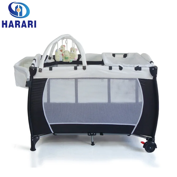 baby bed and playpen