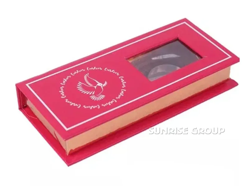 Custom Cardboard Packaging Eyelash Gift Paper Printing Cosmetic Magnetic Closure Box
