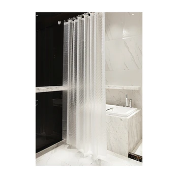 short shower curtain