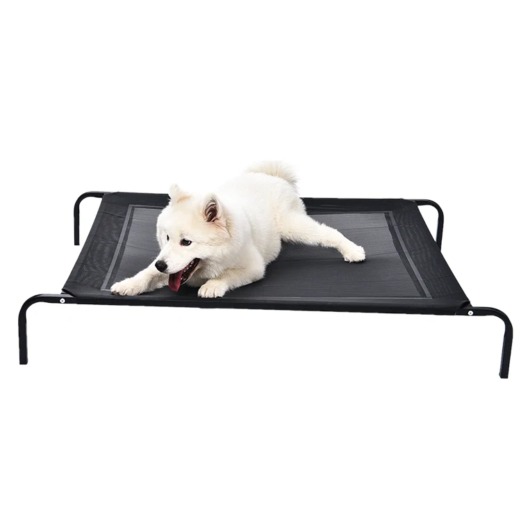 Wholesale High Quality Outdoor Elevated Pet Bed For Dogs,Oxford + Metal