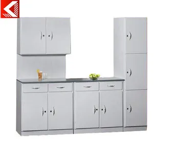 Home Furniture Steel Kitchen Cabinet Designs Aluminium Kitchen