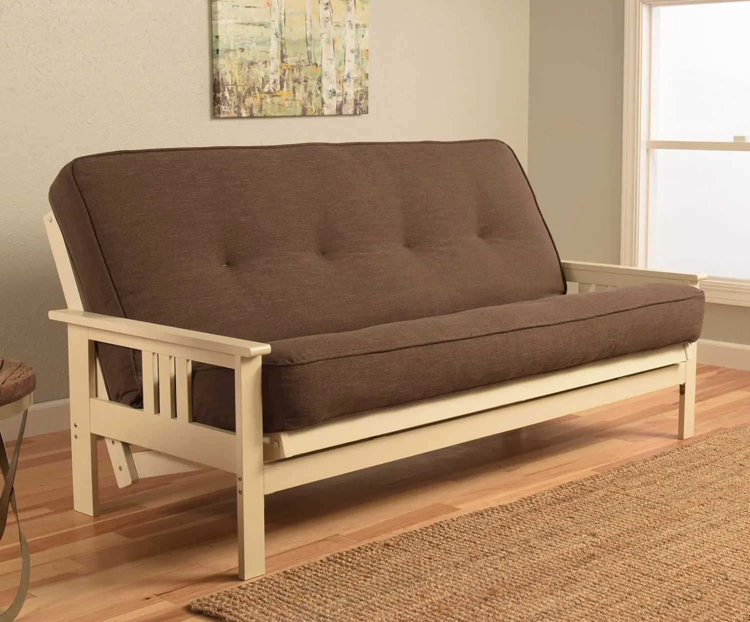 Деревянный диван