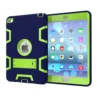 Three layer Anti-slip Rugged Full-body Shockproof Hybrid Heavy Duty Armor Protective Case with Kickstand for LG G PAD2/V498/V496