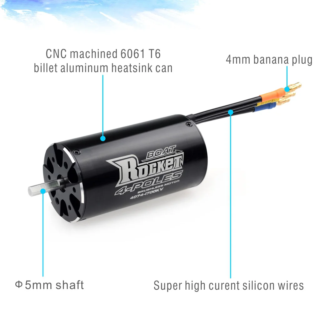 4074 Size Max Amps 80 Inrunner Motor 4 