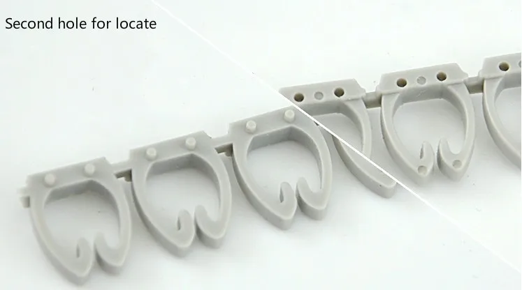 KY-M POM Marker 0-9 Coded Cable Marker For Telephone And Electronic Wire Multicolor Numeral Concrete Plastic Cable Route Marker