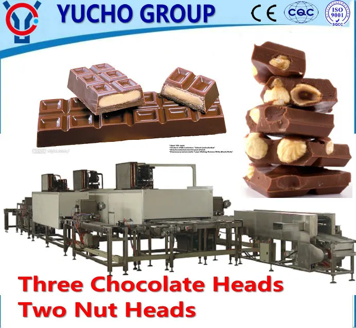 Automatic One Line For Chocolate Bar And Filling Bonbons
