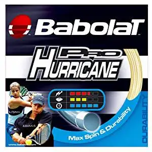 Babolat Pro Hurricane 18-Gauge Tennis String (Natural)