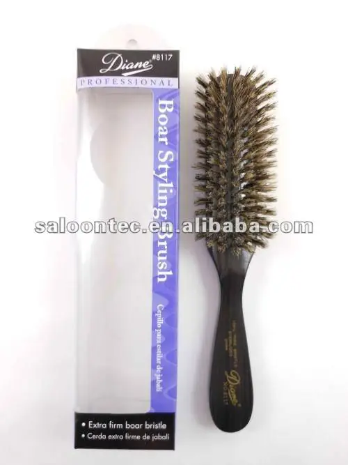 firm boar bristle hair brush