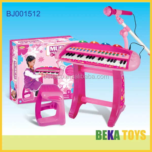 kids pink piano