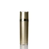 hot sale cosmetic packaging 10ml 15ml 30ml matte gold acrylic powder pump bottle with matte gold cap