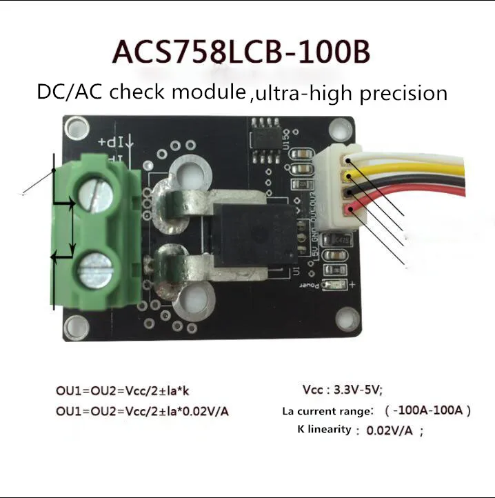 Acs758lcb 050b схема подключения