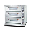 Deck Type Industrial Bakery Equipment Bread / Pizza Electrical Baking Oven