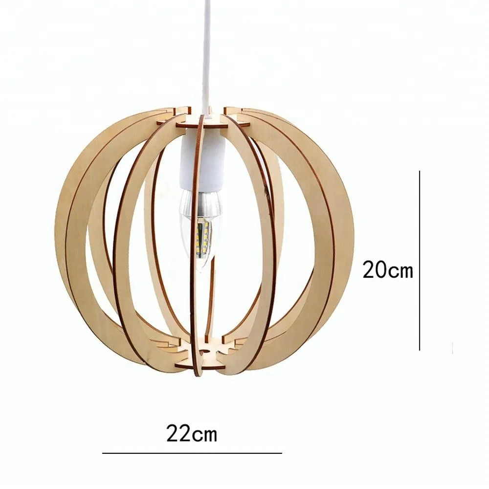 Source laser cut Modern Lamp wood lamp shade on m.