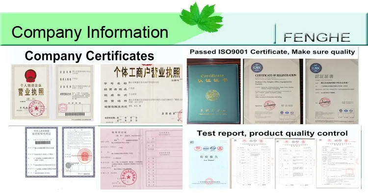 120 Degree Office Furniture Workstation with Table Partition Screen