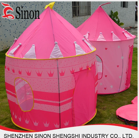princess pop up tent