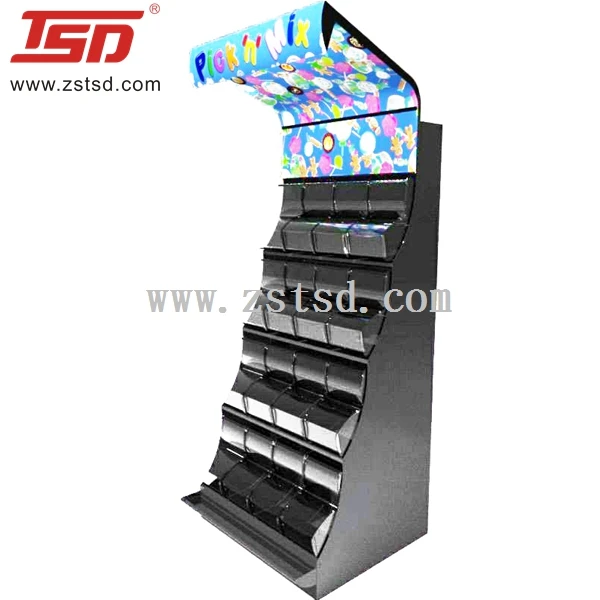 Factory Custom Clear Stable Candy Display Cases/lucite Boxes Display Rack For Sweet Candy/candy