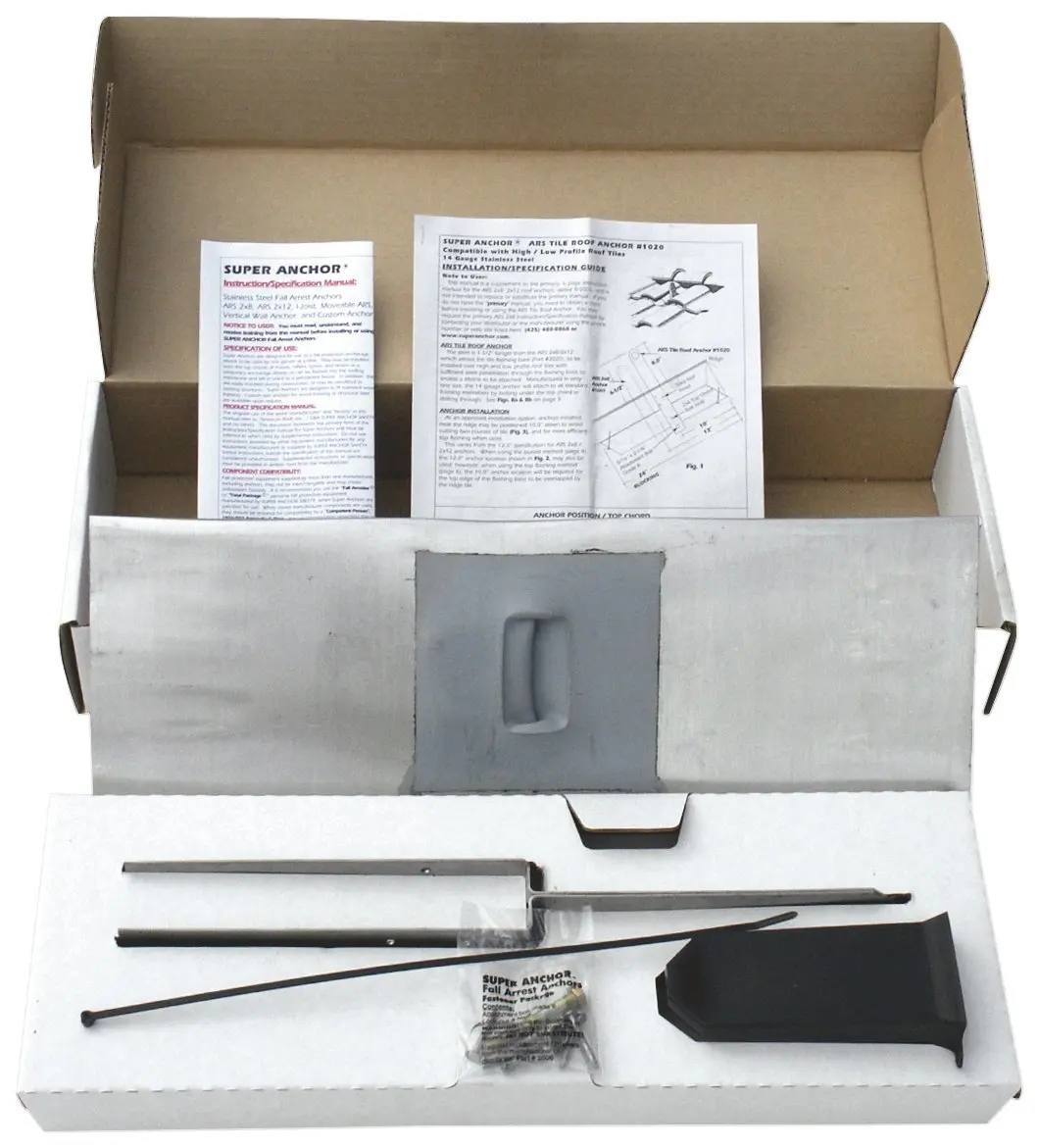 Tile Roof Cleaning Chemicals Find Get Quotations Super Anchor Safety 2820 14 Gallon Stainless Steel Ars Tile Roof Fall Arrest Kit