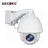 New product 2MP 6" auto tracking HD 20x optical zoom weatherproof ipp66 mini ptz bullet camera