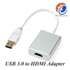 Hot selling Aluminum Alloy Full HD 1080P USB to HDMI Adapter