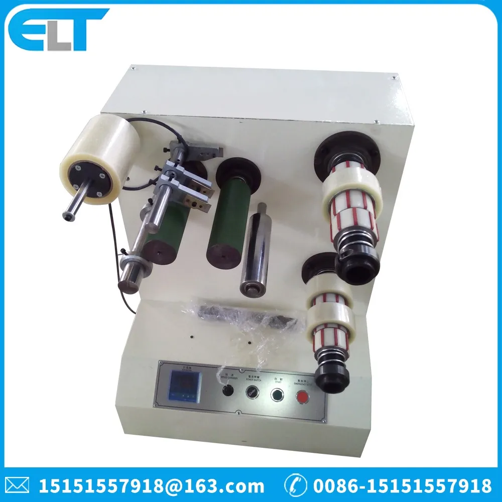 Elt006 Mini Slitting Machine Small Bopp Tape Slitting And Rewinding