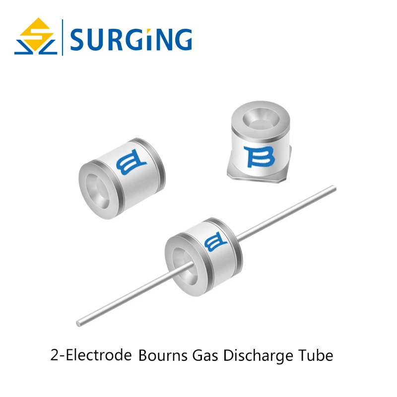 GAS TUBE 8X10MM 20KA 90V RADIAL 5 pieces