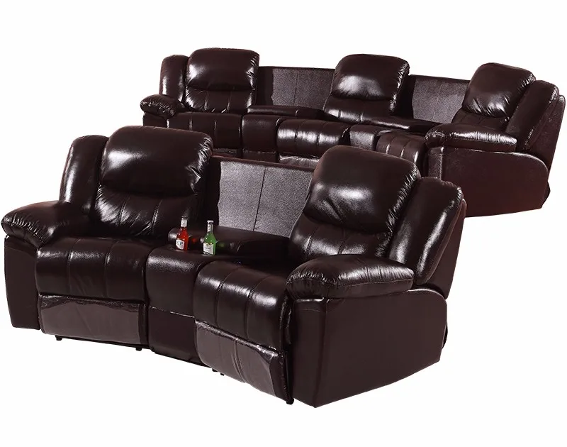Top Selling Fashion Section Sofa Design Movie Theater Recliner Seat