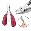Heavy Duty Stainless Steel Soft Grip Toe Nail Clippers Thick or Ingrown Toenail Clippers HA01759