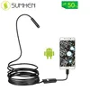 Borescope Camera 5.5mm Len Inspection Pipe Android Endoscope 1M 2M USB Cable Searching Thing Camcorder IP67 Waterproof Camera