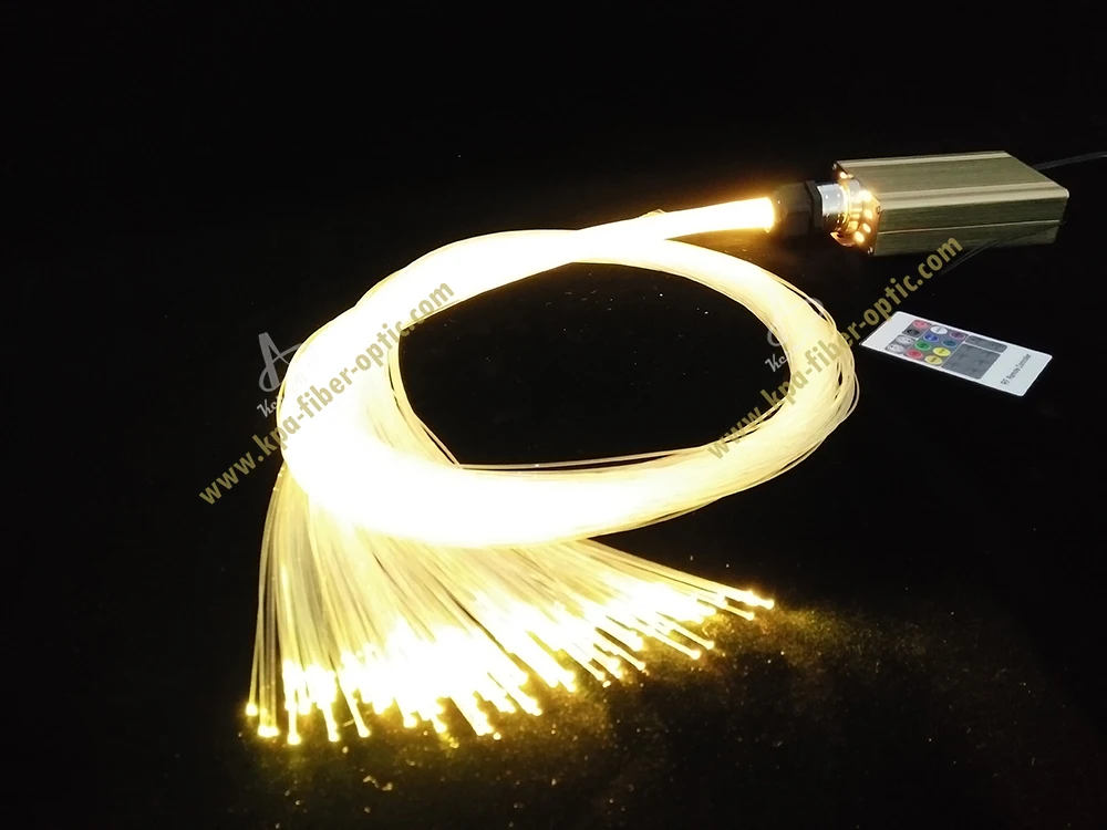 IP68 IP Rating Fiber Optic Lights Item Type Sparkle Glow Fibre Optic Cable