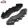 small middle large carbon fiber look 2pcs/set 3D ABS brake caliper cover