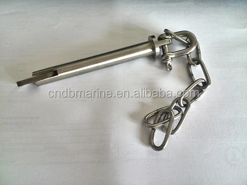 Polished Finish Various Sizes Drop Nose Pin In 316 Stainless Steel 