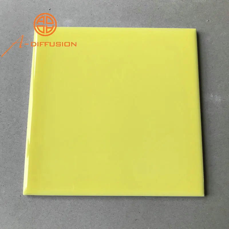 Yellow Bathroom Ceramic Tiles 100x100mm 4x4 Inch Buy Tile Ceramic