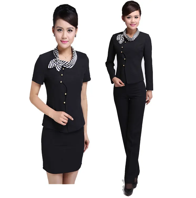 100 Cotton Fashion Hotel Front Office Uniform Buy Hotel Front