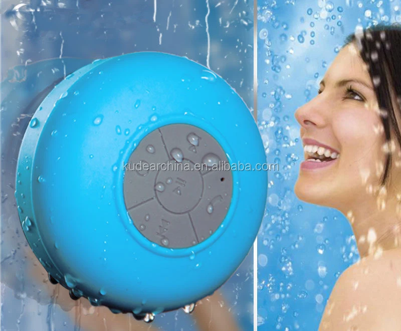 Best Selling Portable IPX5 Waterproof Bluetooth Speaker for Shower with Suction Cup - ANKUX.COM