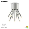 Professional factory aluminium modern led down light