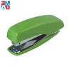 Mini office student 16 sheets paper plastic children stapler green stapler