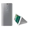 Case Translucent Mirror Screen Flip Electroplate Stand Full Body Protective Case for Samsung S8