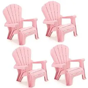 4 Pieces Little Tikes Garden Chair Pink Serrano80 Com