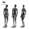 2019 new designer full Body Silver mirror coating Color Chrome female Mannequin on sale