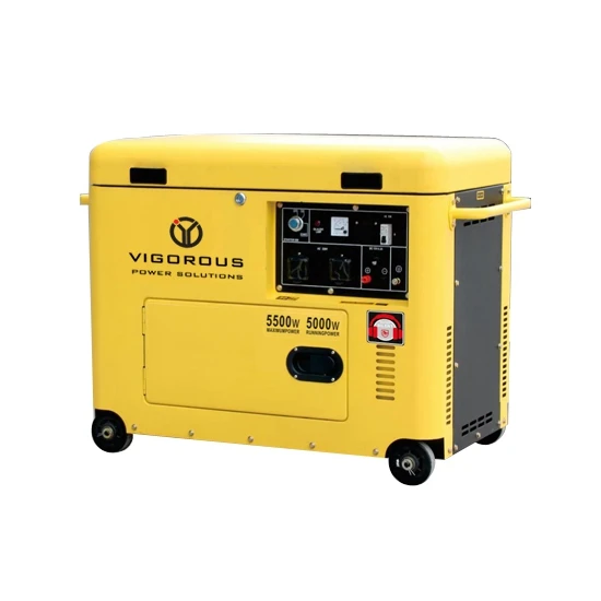 サイレントディーゼル発電機4.5kw 5.5kw 6.5kw 7.5kw 9kw中国 Buy Cheap Price Silent