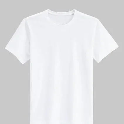 Белая футболка обычная