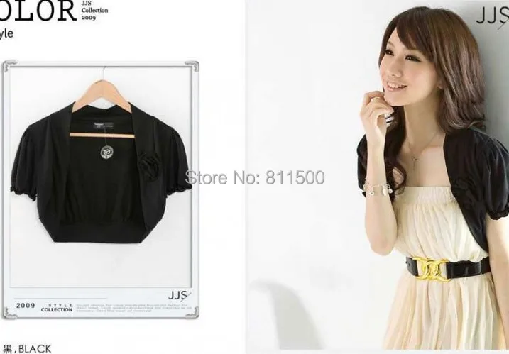 small jacket over dress